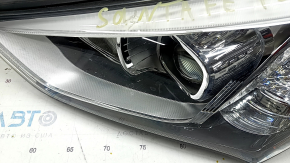 Far stanga fata Hyundai Santa FE Sport 13-16 dorest, sport, halogen, lac peeling, nisip