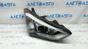 Far dreapta fata Hyundai Santa FE Sport 13-16 dorest, sport, halogen, lac peeling, nisip