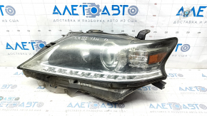 Фара передняя левая в сборе Lexus RX350 RX450h 13-15 рест, ксенон, под полировку