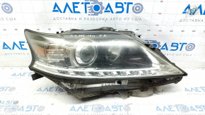 Фара передняя правая в сборе Lexus RX350 RX450h 13-15 рест, ксенон, под полировку, сломаны крепления