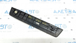 Capacul pragului din spate stânga exterior Toyota Camry v55 15-17 SUA negru, tip 1