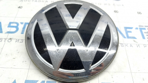Эмблема решетки радиатора grill VW Tiguan 18-21 под радар, песок