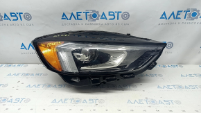 Фара передняя правая в сборе Ford Edge 19- BI-LED тип 2, песок