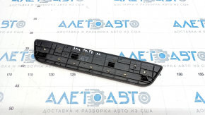 Garnitură prag, spate dreapta, exterior Hyundai Santa FE Sport 13-18 negru, cu ornamente cromate