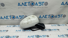 Зеркало боковое правое Toyota Prius V 12-17 5 пинов, белое