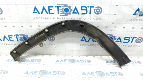 Decorat arcul aripului dreapta spate Toyota Highlander 14-19 spate, structura, elemente de fixare sparte, fisura