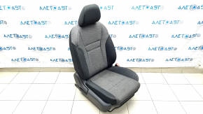 Пассажирское сидение Nissan Rogue 21-22 без airbag, механическое, тряпка черно-серая Japan built, под чистку