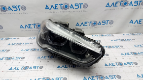 Фара передняя правая в сборе BMW X1 F48 16-19 LED, песок