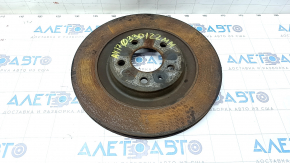 Disc frana spate stanga Audi A4 B9 17-330/22mm ventilat, ruginit