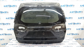 Usa portbagaj goala cu sticla Toyota Rav4 19- pentru tractiune electrica, negru 218, suport spoiler rupt