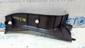 Decorație deschidere portbagaj stânga Lexus RX350 RX450h 16-22 maro