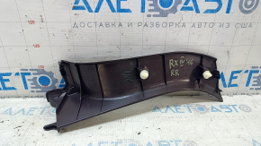 Накладка проема багажника правая Lexus RX350 RX450h 16-22 коричневая
