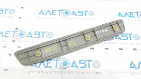 Decorație exterioară a pragului stânga spate Lexus RX300 RX330 RX350 RX400h 04-09 gri, zgârietură