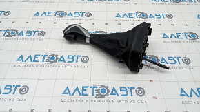 Buton de viteze BMW X1 F48 16-19 piele neagra, uzat