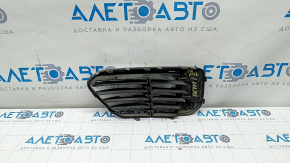 Grila inferioară a barei de protecție față dreapta BMW X1 F48 16-19 X-line, deschisă, fără senzori de parcare, nisip