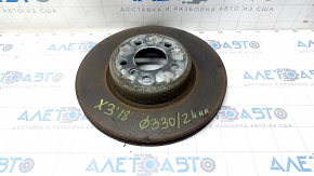 Disc frana fata stanga BMW X3 G01 18-330/24mm ruginit