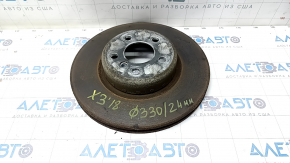 Disc frana fata dreapta BMW X3 G01 18-330/24mm ruginit