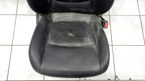 Scaun pasager Toyota Rav4 19- fără airbag, mecanic, piele neagră, driftwood, curățabil uscat