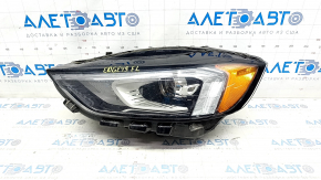 Фара передняя левая в сборе Ford Edge 19- BI-LED тип 2, песок