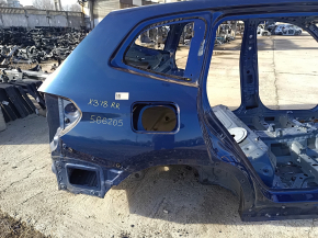 Sfert aripă spate dreapta BMW X3 G01 18- pe caroserie, albastru