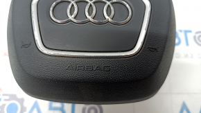 Подушка безопасности airbag в руль водительская Audi Q5 80A 18-24 серая, тип 1, полез хром