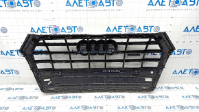 Grila radiator Audi Q5 80A 18-20 montata, cu embleme, crom, pentru senzori parcare, bare de protectie