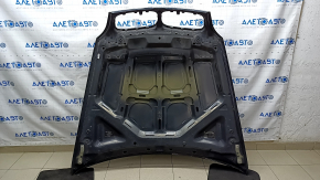 Капот голый BMW X5 X6 E70 E71 07-13 черный 475, алюминий, тычка, примят, песок