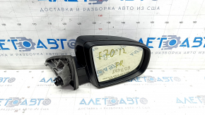 Oglinda laterala dreapta BMW X5 E70 07-13 3 pini, auto-dimming, neagra