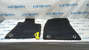 Set covorașe interioare Lexus RX350 RX450h 16-22 pânză maro, curățabil uscat