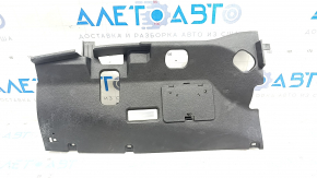 Decorație panou frontal pentru zona picioarelor pasagerului BMW X5 E70 07-13 negru