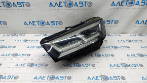 Фара передняя левая в сборе Audi Q5 80A 18-20 LED, песок