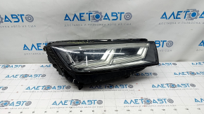 Фара передняя правая в сборе Audi Q5 80A 18-20 LED, песок