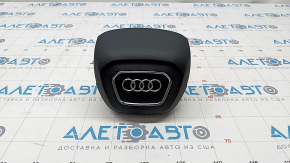 Подушка безопасности airbag в руль водительская Audi Q5 80A 18-24 черная, тип 2