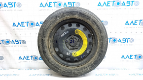 Anvelopă de rezervă pentru VW Passat b7 12-15 USA R16 135/90, banda de rulare neuniformă, fisuri