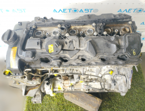 Motor BMW X5 E70 11-12 3.0 N55 113k asamblat cu pompa de injectie, pornit, 9-9-9-9-9-9, 2 injectoare acrise, aschii pe bloc