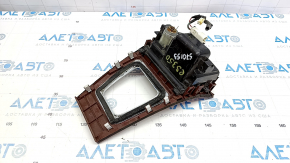 Decorație consola centrală Lexus ES350 10-12 lemn deschis, uzată