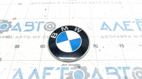 Эмблема значок переднего бампера BMW 3 F30 12-18 песок