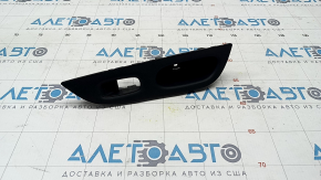 Decorație control ridicare geam spate dreapta Nissan Rogue 14-20 negru, structură