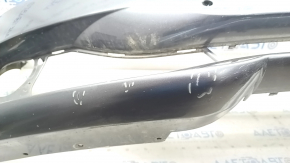 Bara fata goala BMW 3 F30 12-15 pentru senzori parcare, cu reflectoare, fara saibe, grafit, realizata, zgarieturi