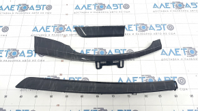 Set de ornamente pentru panoul frontal Honda CRV 12-14 gri închis