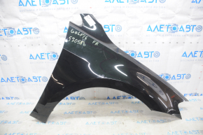 Aripa dreapta fata VW Golf 15-17 negru L041