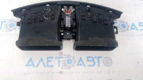 Deflector central pentru conducte de aer Lexus IS250 IS300 IS350 06-13 negru, fixare ruptă