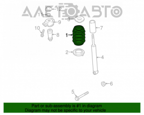 Arc spate stânga VW Golf 15-