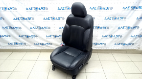 Scaun sofer Lexus IS250 IS350 06-13 cu airbag, electric, incalzit, ventilat piele neagra, fisuri in piele