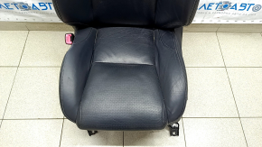 Scaun sofer Lexus IS250 IS350 06-13 cu airbag, electric, incalzit, ventilat piele neagra, fisuri in piele