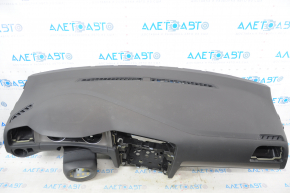 Panoul frontal al tabloului de bord cu AIRBAG VW Golf 15 - negru, pentru curatare, squib ruginit