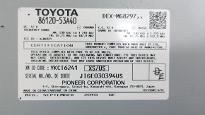 CD-changer, Радио, Магнитофон, Панель Lexus IS250 IS350 06-12 pioneer