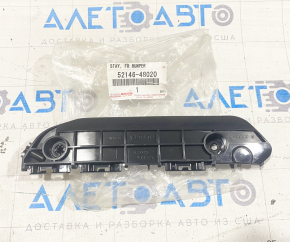 Suportul pentru bara de protecție față stânga Toyota Highlander 08-10, nou, original OEM