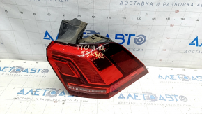 Lumina aripa exterioara dreapta VW Tiguan 18-usa, suport spart, zgarieturi