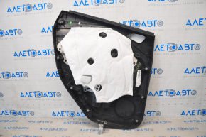 Cartela ornamente usi spate dreapta Ford Escape MK3 17-19 suport negru, cotiera piele, uzata